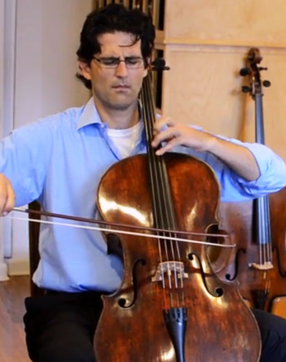 Pablo Casals's 1733 Goffriller cello, by Amit Peled